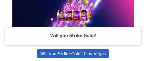 William Hill Will You Strike Gold Screenshot